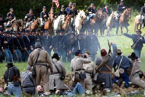 What happened at Ball's Bluff?